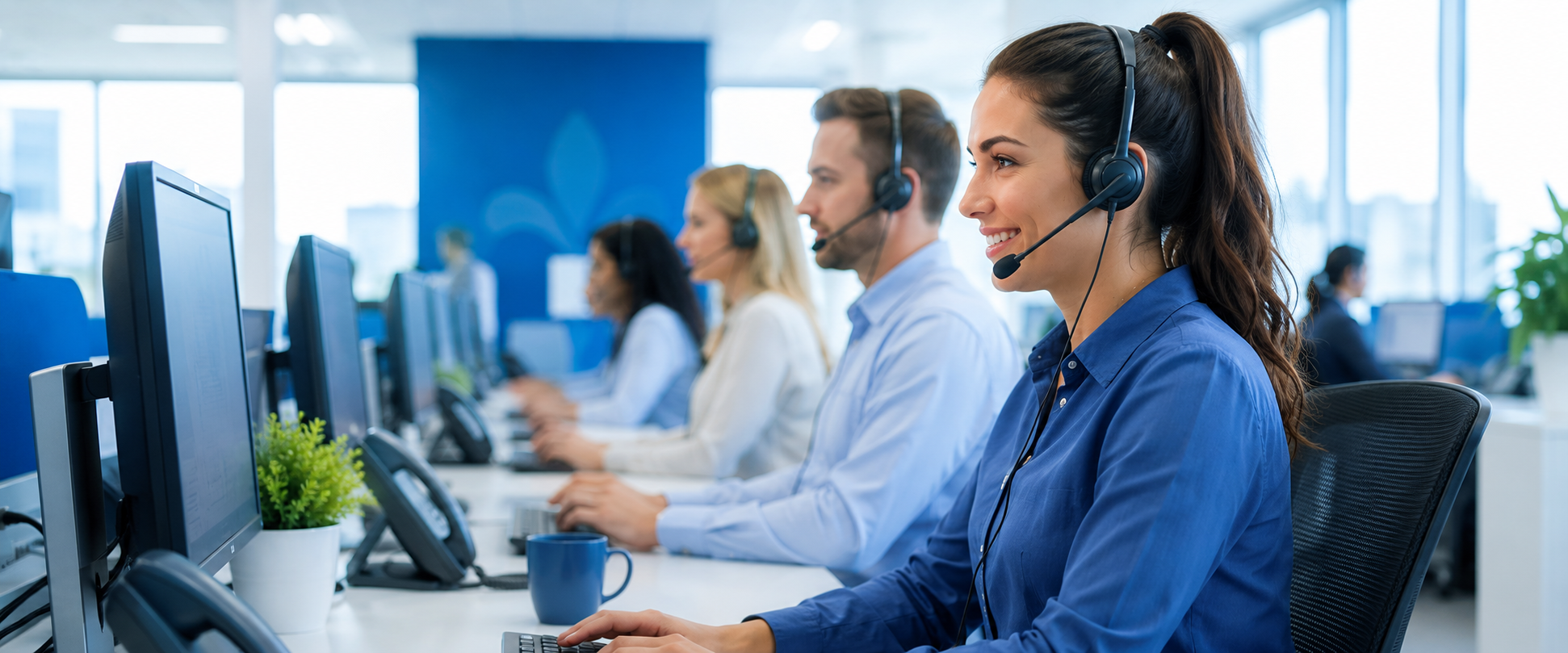 Centre d'appels VoIP